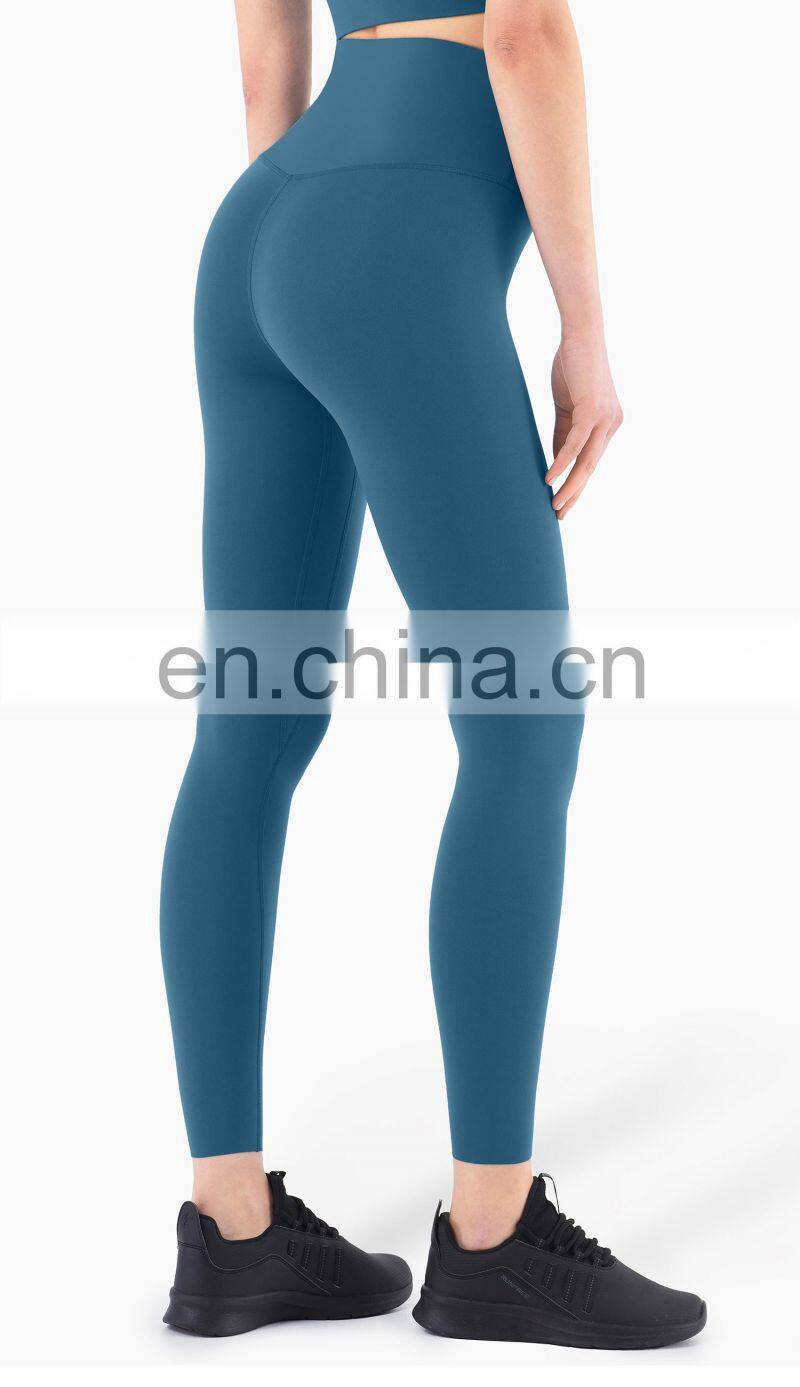 High Waist Leggings Workout Gym Soft Stretchy Yoga Pants Without T Line