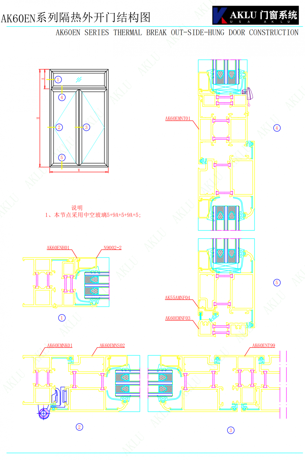 60系列门窗工程类_23