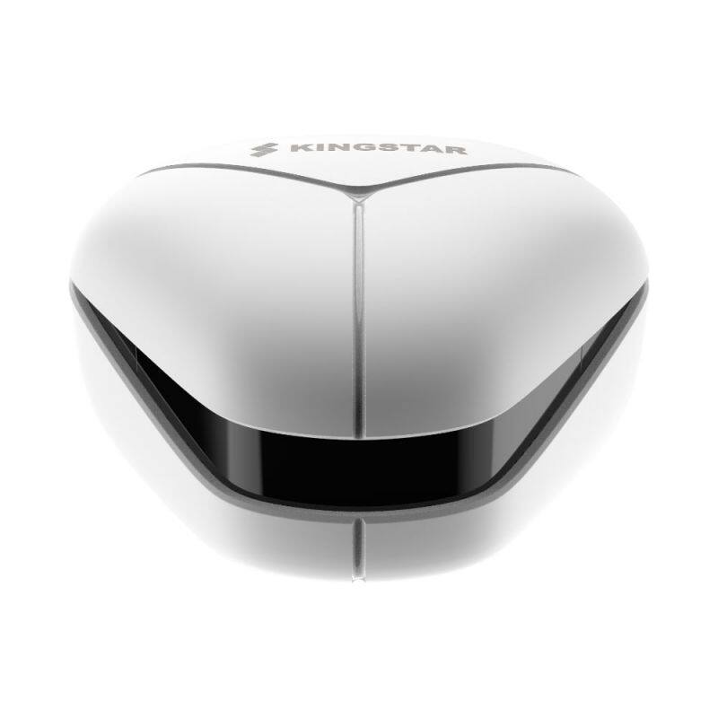 KINGSTAR Gaming Blue tooth Earbuds led display Low Latency Open Case Pairing Gaming Music Model Deep Bass True Wireless earphone