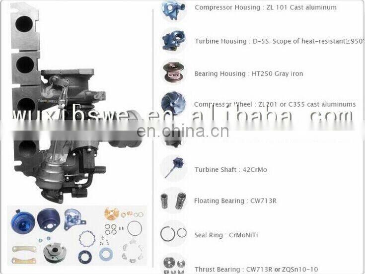 hot sale TD04 turbocharger N20B20 engine 49477-02003 7588938-10 7588938-09 turbo for BMW 320i (F30) 125i (F20) 2.0T from wuxi