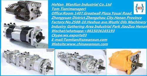 Hydraulic main pump komatsu hydraulic gear pump 705-12-35010 for komatsu Grader GD705