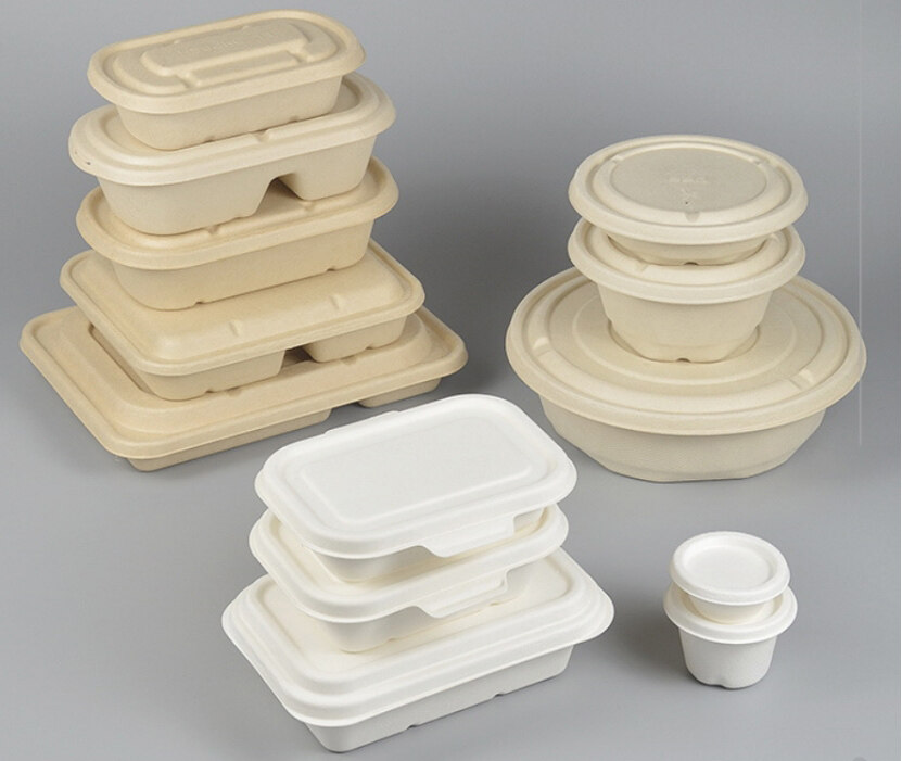 Why is bagasse being used for the production of tableware?