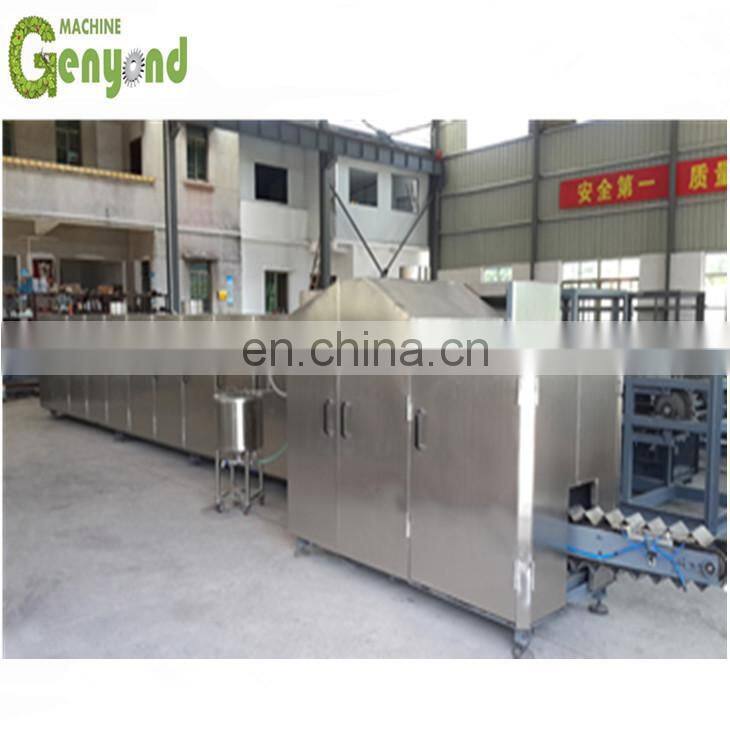 Shanghai factory small scale cheap Automatic ice cream wafer cone forming baking making machine cone production line