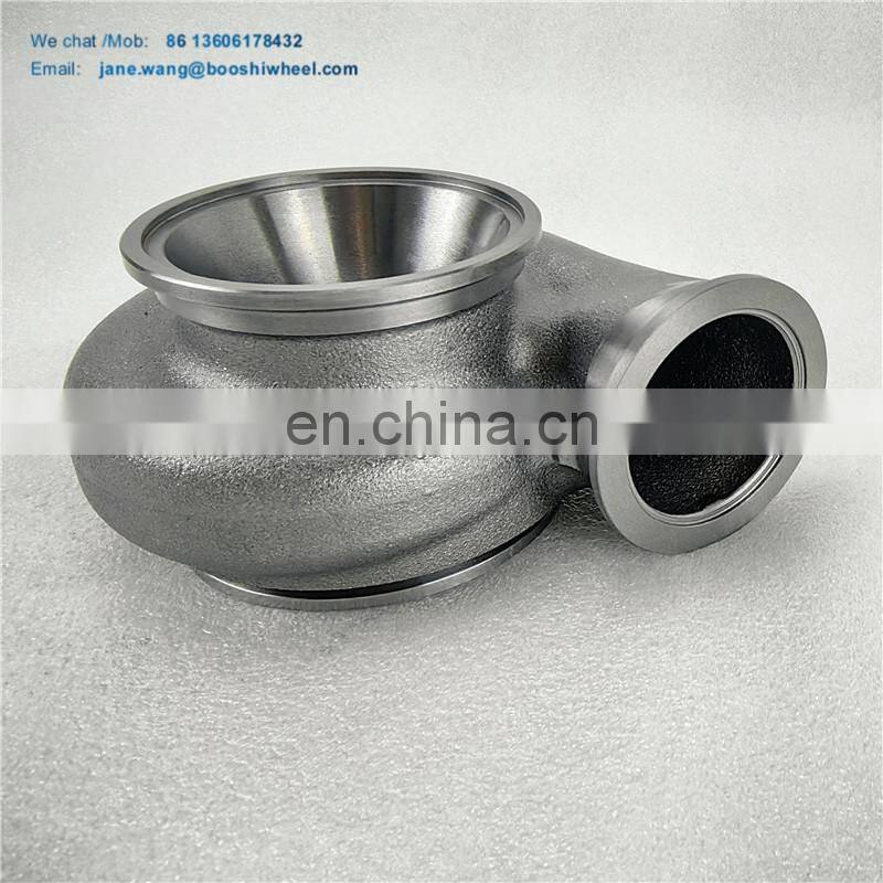new G25-550 G25-660 G25 Cast iron Turbine Housing Standard Rotation AR 0.72 V-Band for performance G series turbo