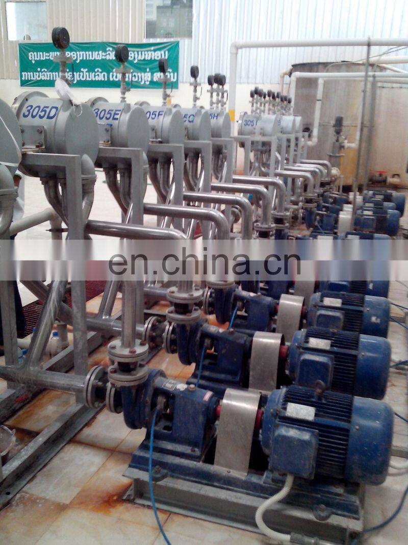 Shanghai Factory cassava flour milling machine / tapioca potato cassava starch process line production plant