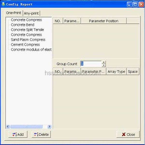 Concrete Blocks Making Compressive Strength Testing Machine