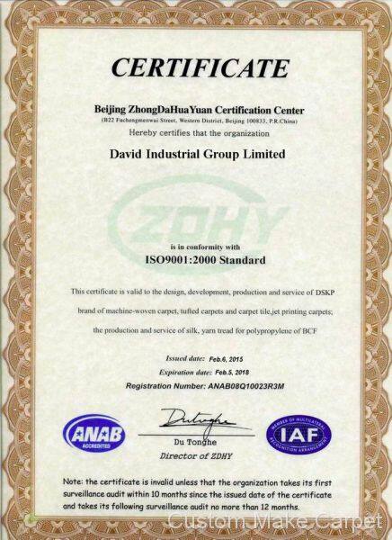 ISO9001 Management Certificate
