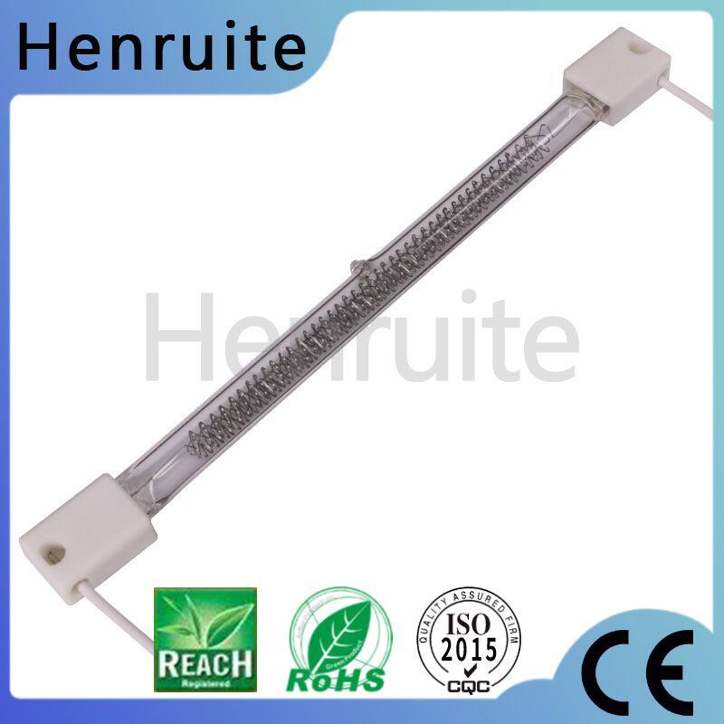 clear halogen heat lamp 540mm 240v 1650w flash cure flash halogen bulbs for printing