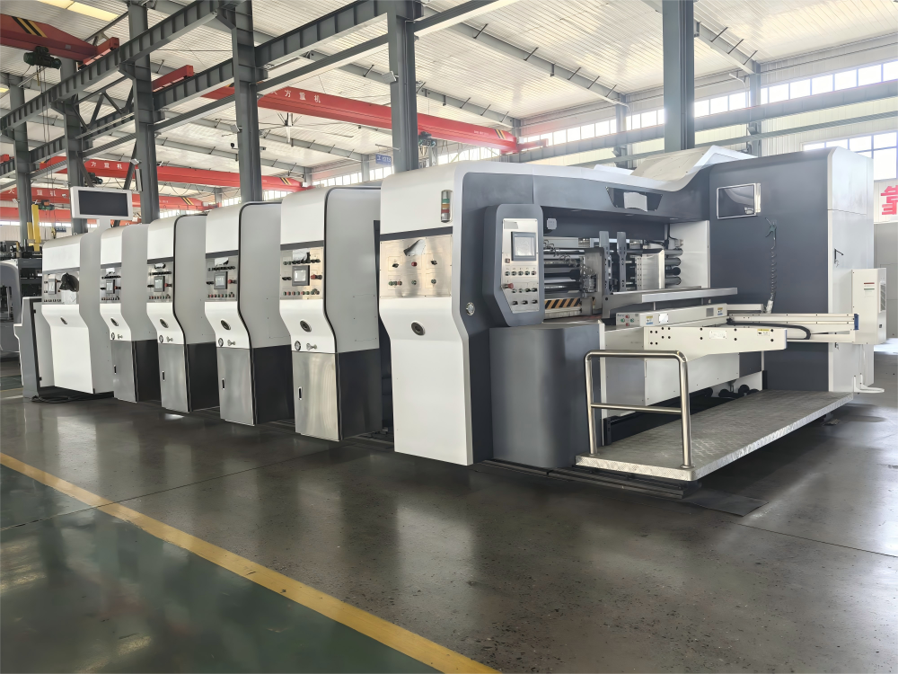 Yunxiang High speed automatic PRINTING machine with carton strapping machine