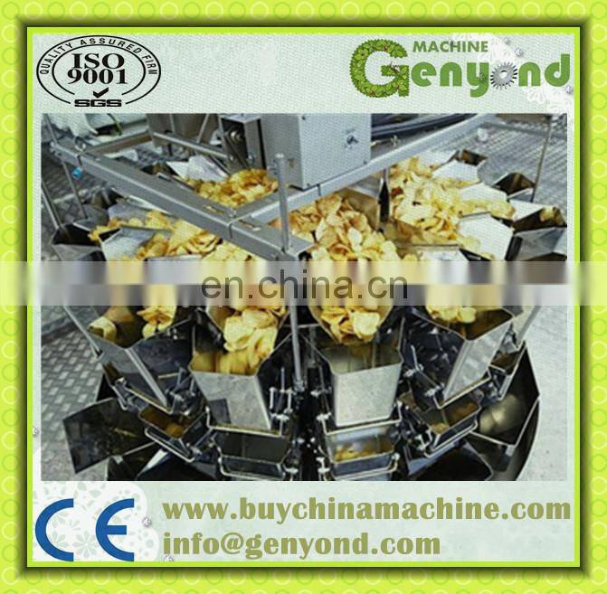 industrial fresh potato chips production line