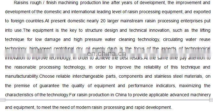 raisin making machine dried grapes making machine for sale