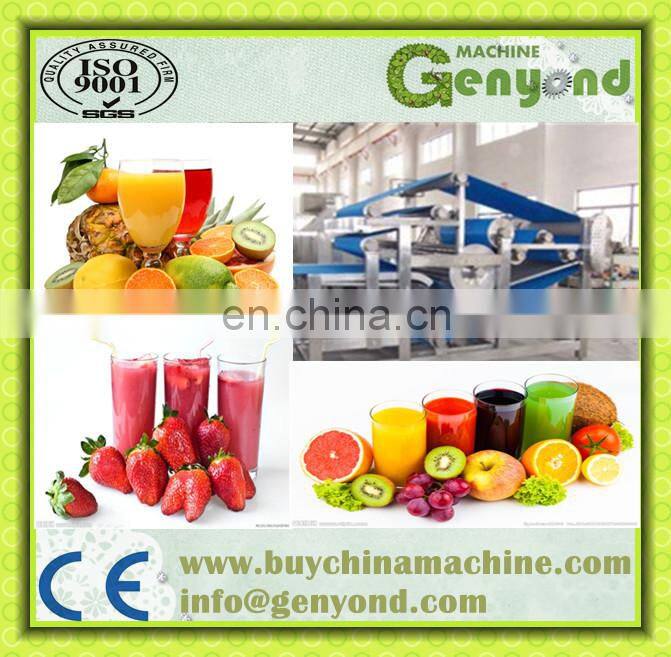 High efficient machine Belt Fruit juice extractor fruit belt press
