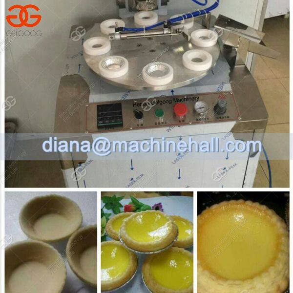 Máquina automática para fazer cascas de pastel de ovos para o Reino Unido