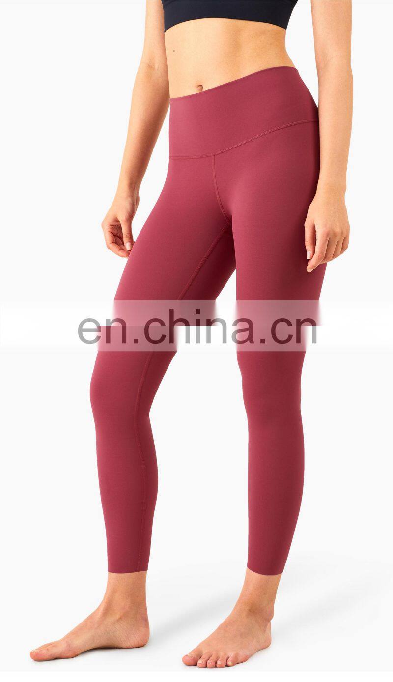 Recycled Sexy Gym Leggings High Waist Butt Lifting Yoga Pants With Pocket For Women