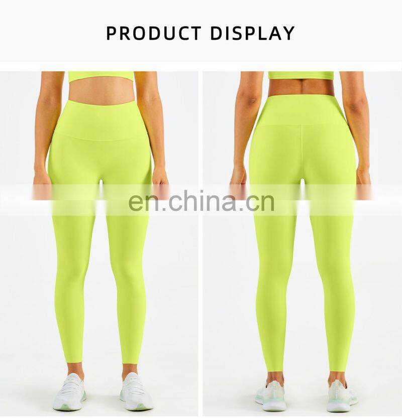 Fitness Enthusiasts Hot Sale Custom Fitness Leggings Push Up Yoga Pants High Strength Tights