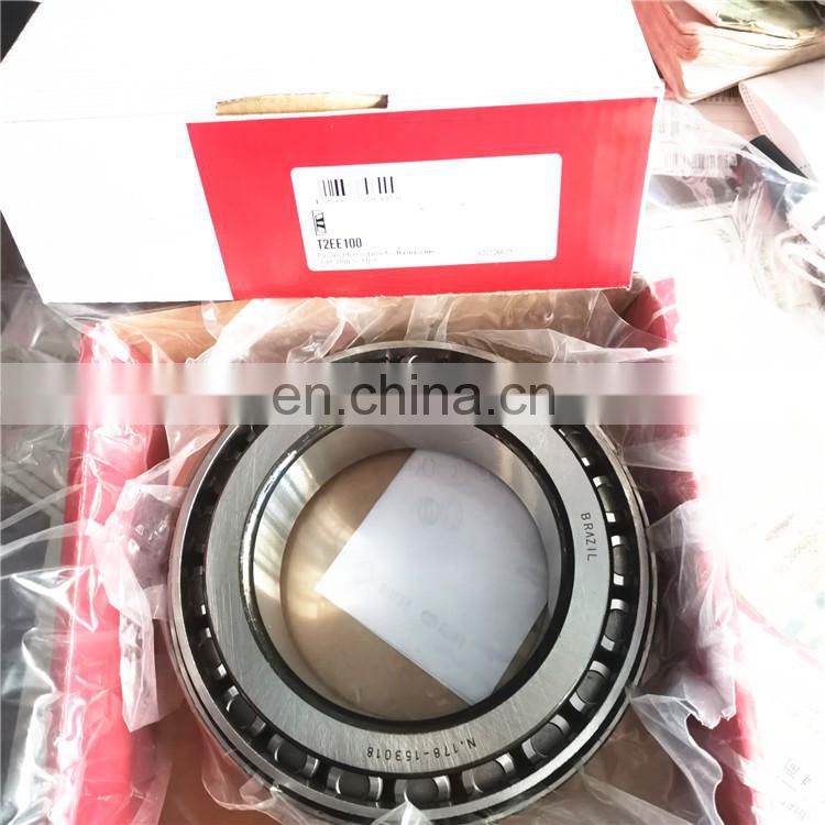 Good Quality 100*165*47mm Tapered Roller Bearing T2EE100 Bearing