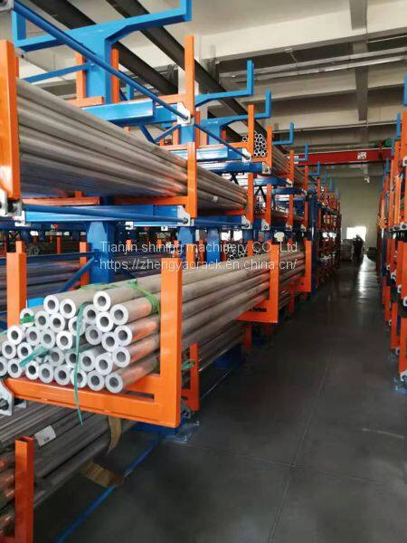 伸缩式悬臂货架5