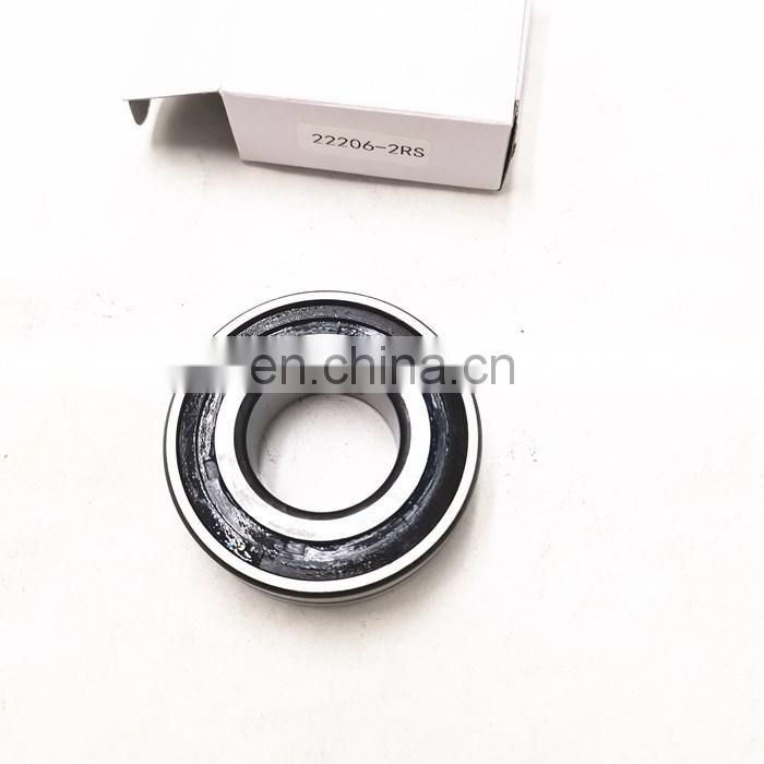 CLUNT 30*62*25mm 22206-2RS bearing 22206-2RS Double Seals 22206 Spherical Roller Bearing 22206-2RSC3