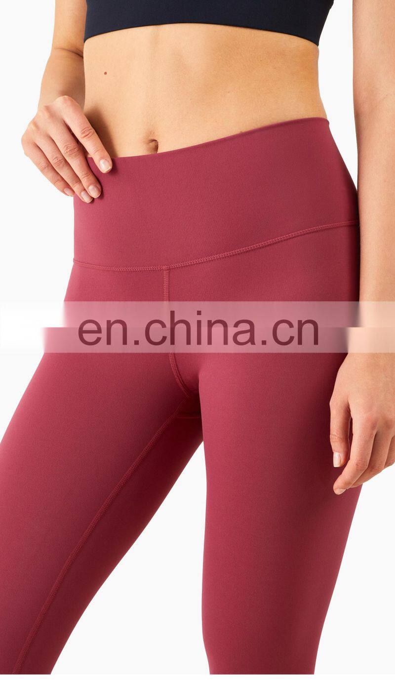 Recycled Sexy Gym Leggings High Waist Butt Lifting Yoga Pants With Pocket For Women