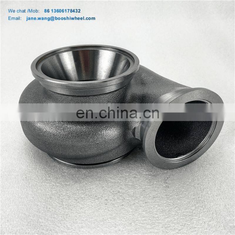 new G25-550 G25-660 G25 Cast iron Turbine Housing Standard Rotation AR 0.72 V-Band for performance G series turbo
