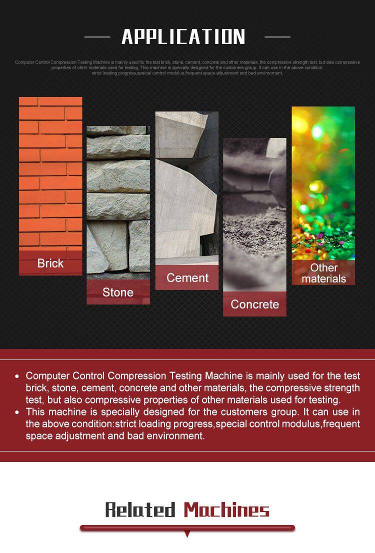 YAW-3000DH 3000KN CTM Computer Automatic Compression Testing Machine