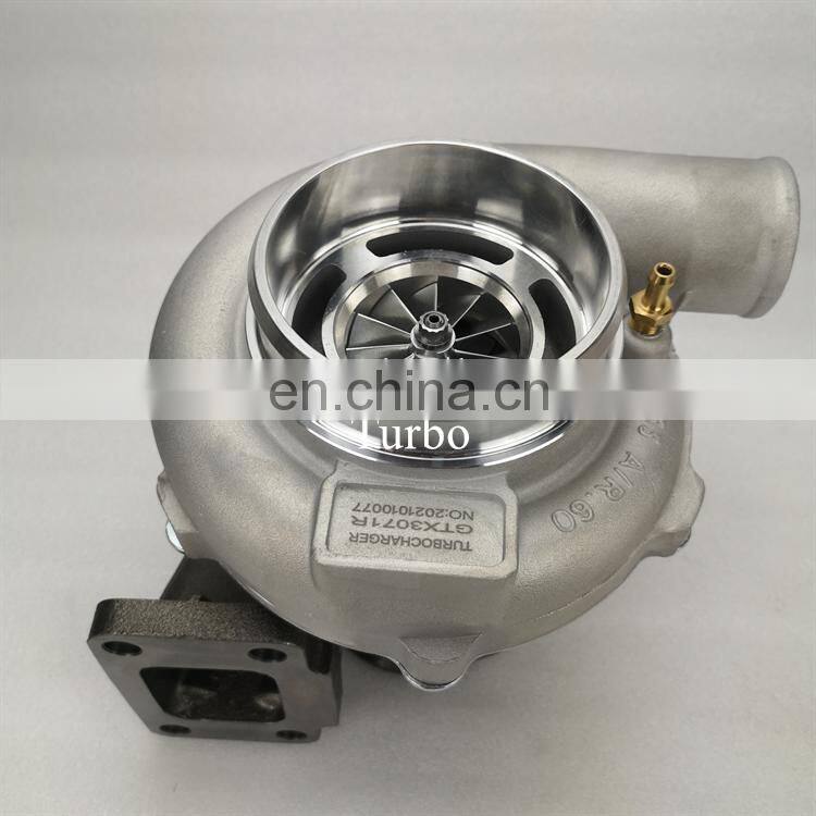 modified turbocharger GTX3071R T3 V-Band a/r 0.63 turbo 836042-5002s