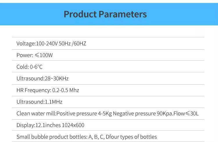 ADM Popular Product Microdermabrassion and Hydra Oxygen Facial Skin Rejuvenation Deep Cleaning Hydra Oxygen Facial Machine 2024