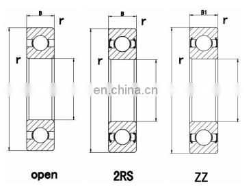 1/4" x 5/8" x 0.196" SR4 Stainless Steel Miniature Ball Bearing SR4-2RS SR4-2Z SR4ZZ Bearing