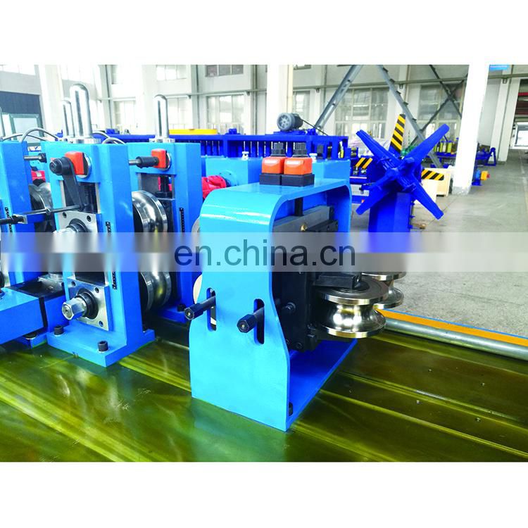 Nanyang oem low failure rate low power consumption erw square steel tube pipe mill