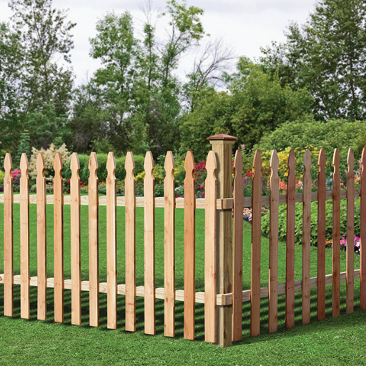 different types of fences for yards