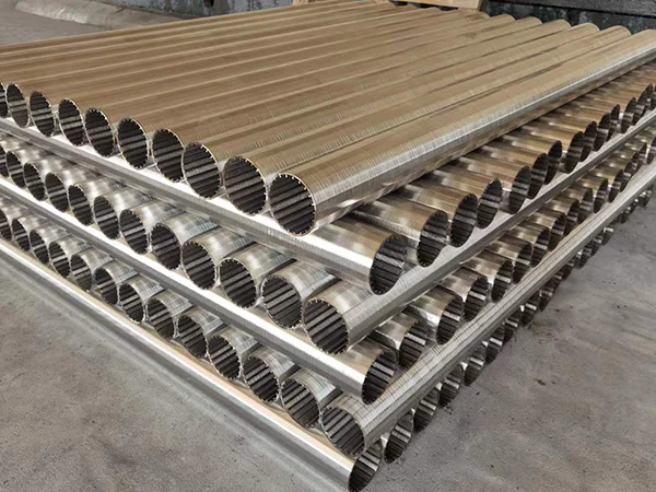 wedge-wire-screen-tube-arranged