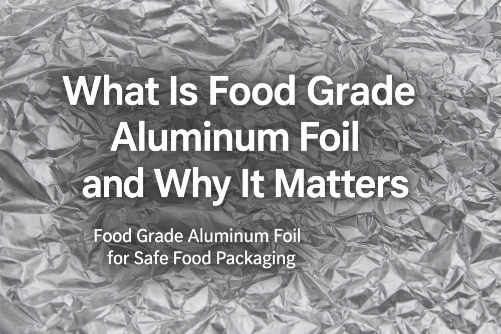Food Grade Aluminum Foil: Pure, Safe, and Reliable Raw Material