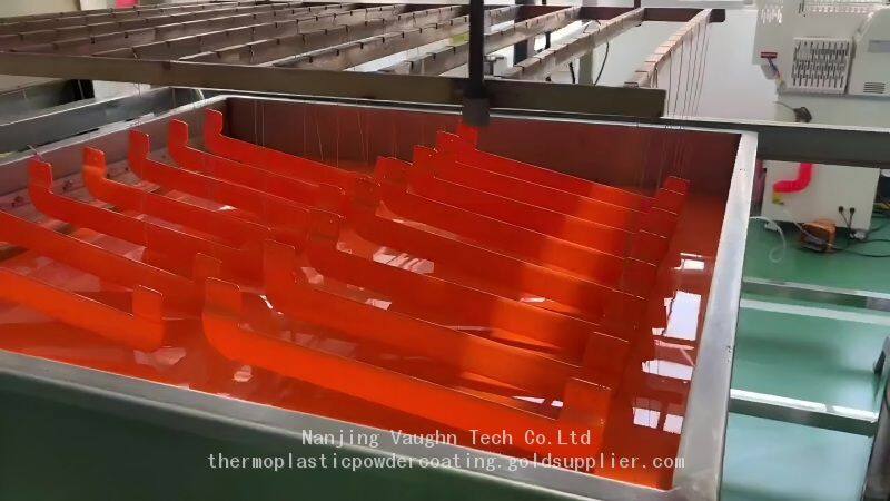 Dip Coating Equipment semi-automatic line For PVC Plastisol5