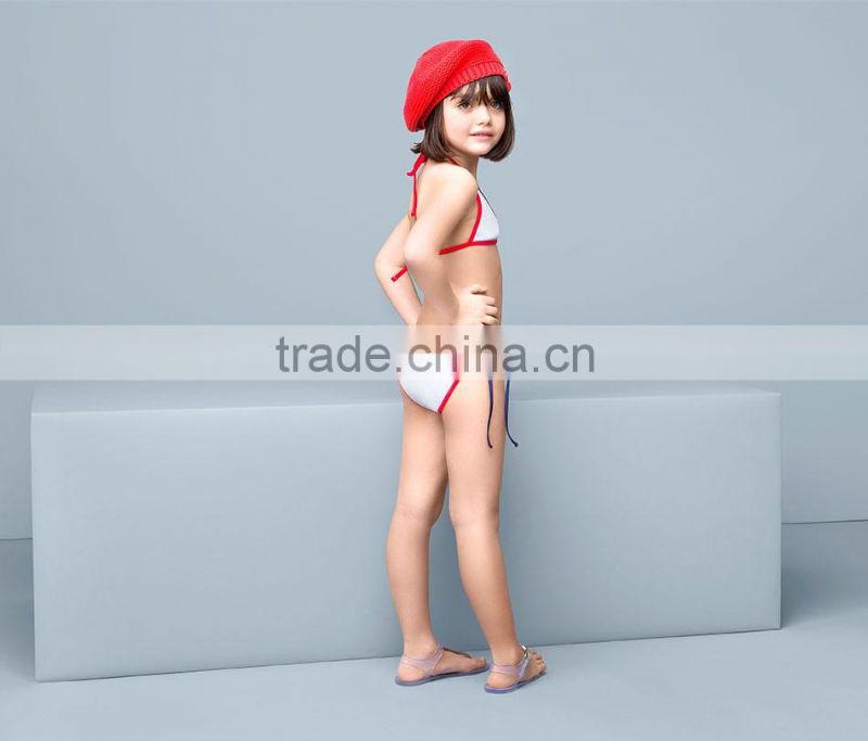 Kids swimwear description about Balneaire three pieces swimwear