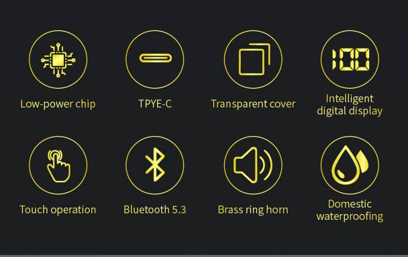 New Storage Box Earphone OWS Earphones Bluetooth Headphones Bluetooth Rotatable Speaker Hifi Airbuds Earbuds Wireless Sport Gift