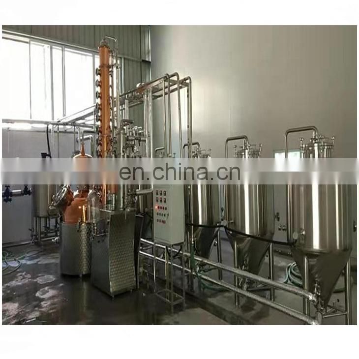 Stainless Steel Ethyl Alcohol Distiller Ethyl Alcohol Distil Machine Ethyl Alcohol Distillation Tower