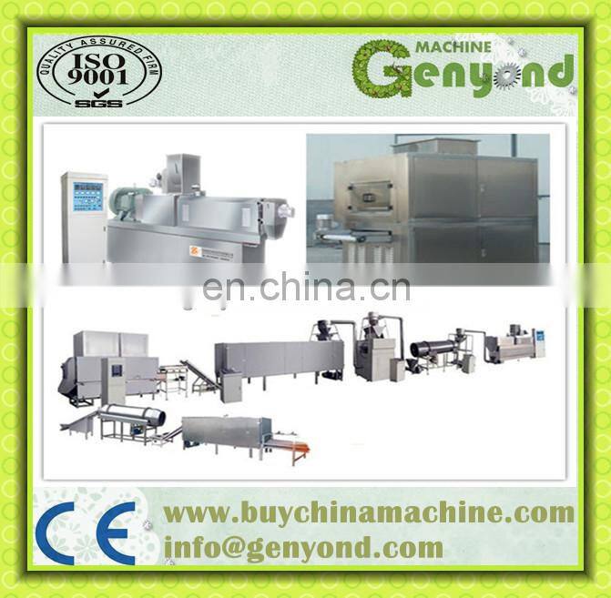 Factory Genyond Breakfast Corn Flakes making machine production line Cereals Processing Line with factory price