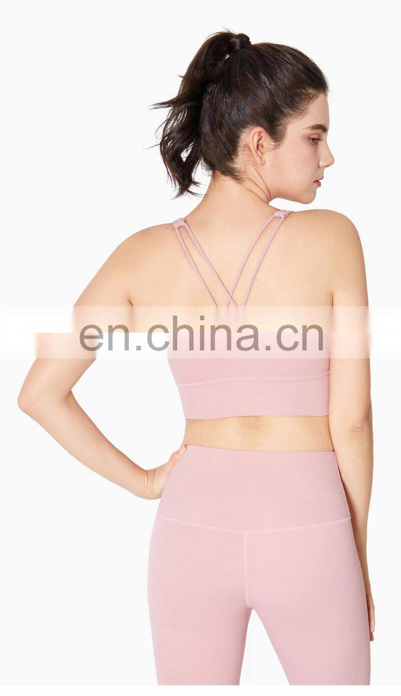 2022 ECO Fashion High Impact XS-3XL Plus Size Sports Bra Adjustable Gym Bra For Women