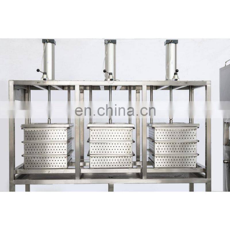 Factory Shanghai Genyond 4 6 8 heads cheese making machine molding moulding processing equipment cheese press pressing machine