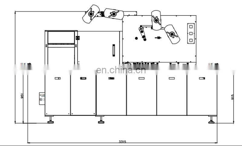 Toilet soap packing machine