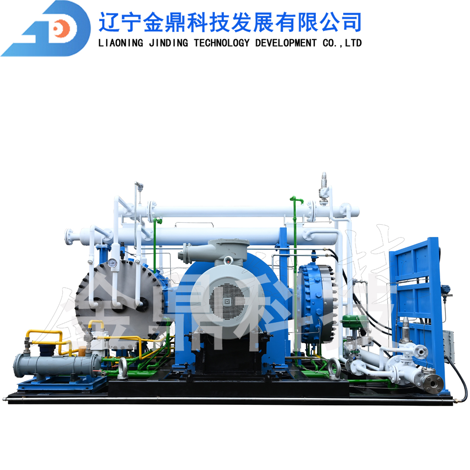 Where is the hydrogen chloride compressor suitable for
