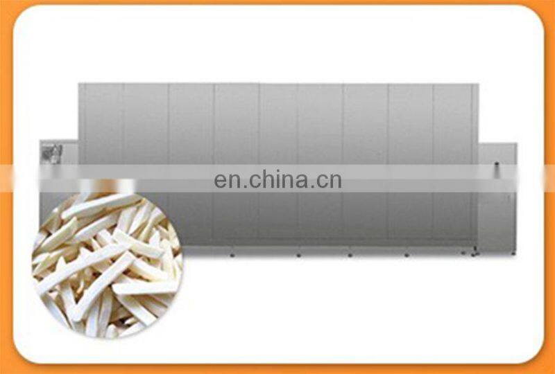 Fully Automatic Frozen French Fries Production Line Fresh Potato Chips Making Machine Price For Factory