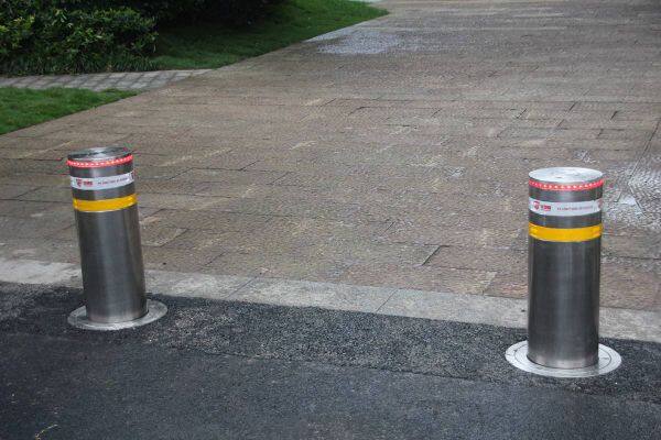 The project for our automatic rising bollards