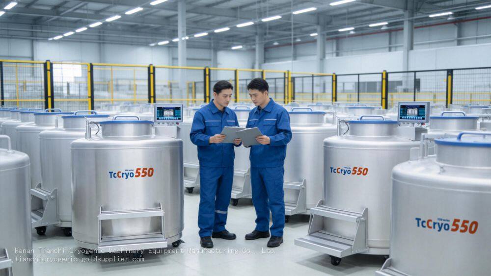 TcCryo Liquid Nitrogen Storage Tank Manufacturer