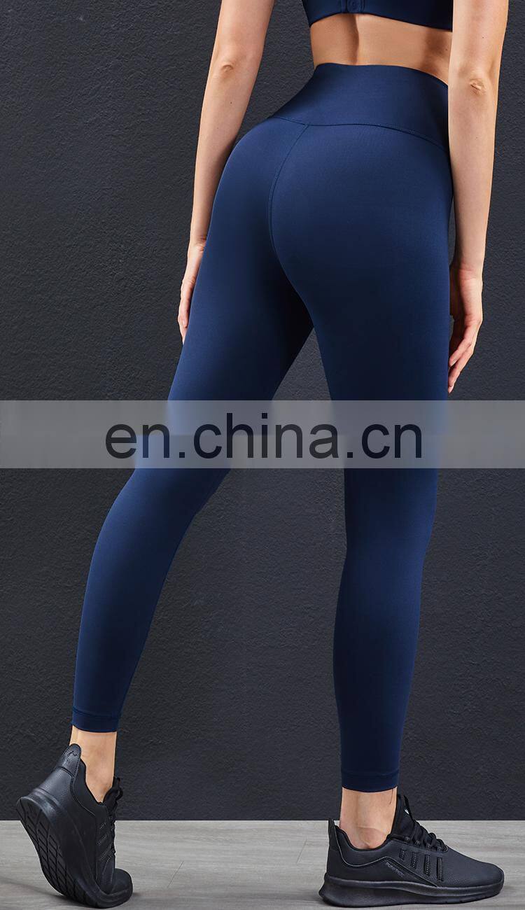 Women's High Support Tummy Control Yoga Fitness Pants Workout Leggings With Pocket