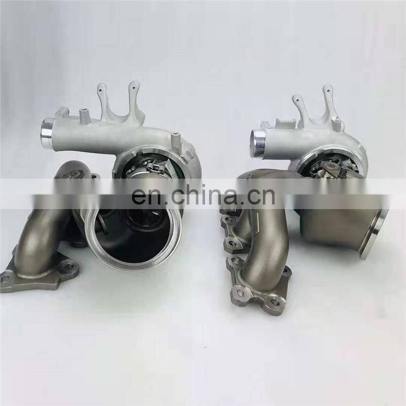 TF035HL twins turbocharger 49335-02004 49335-02052 M3-M4 3.0T stainless steel turbine housing