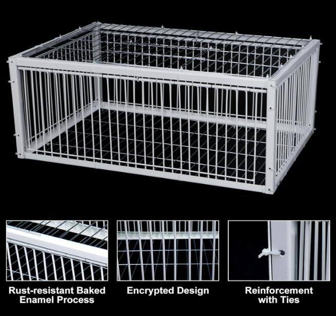 High Quality Metal Bird Pigeon Trap Cage with Metal Wire Door Iron Animal Trap