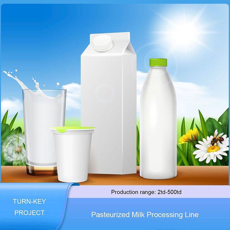 Uht Milk Production Machine Dairy Milk Processing Machine Milk Factory Complete Machines