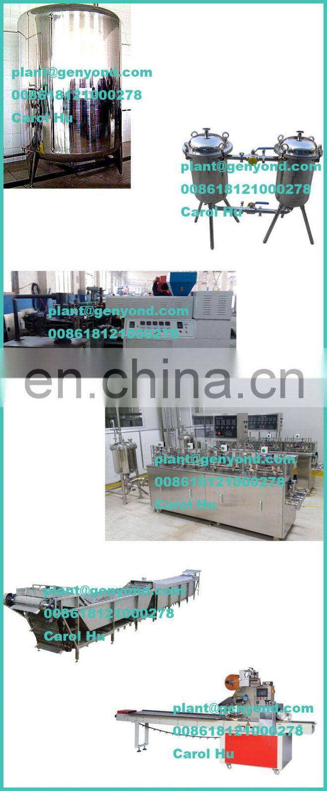 Soft tube ice pop production line