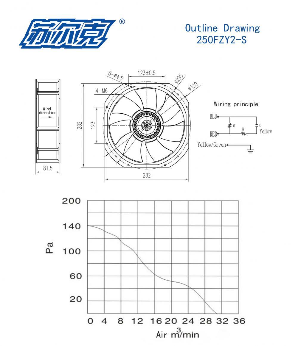 250FZY2-S外形图(英文)